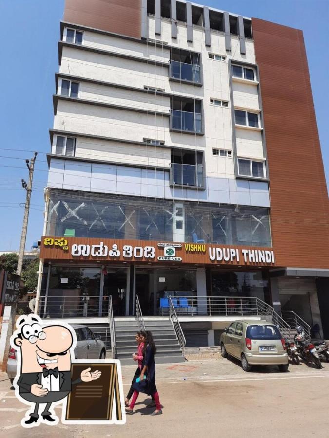 Hotel Udupi Regency Hassan Exterior foto